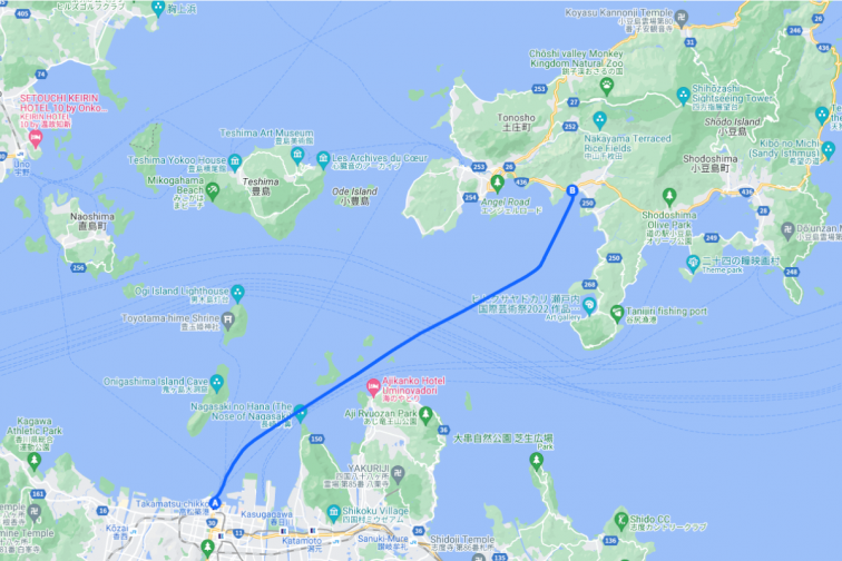 高松 - 池田（小豆島）