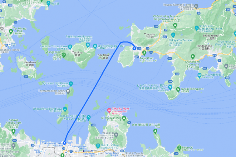 다카마쓰 - 도노쇼（쇼도시마）