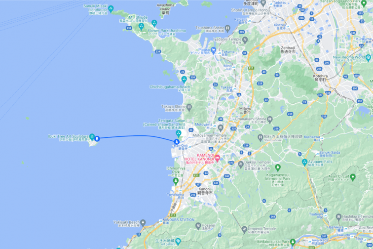 간온지 - 이부키지마