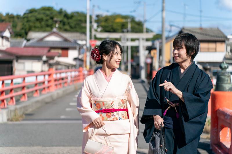 讃州井筒屋敷 着物体験